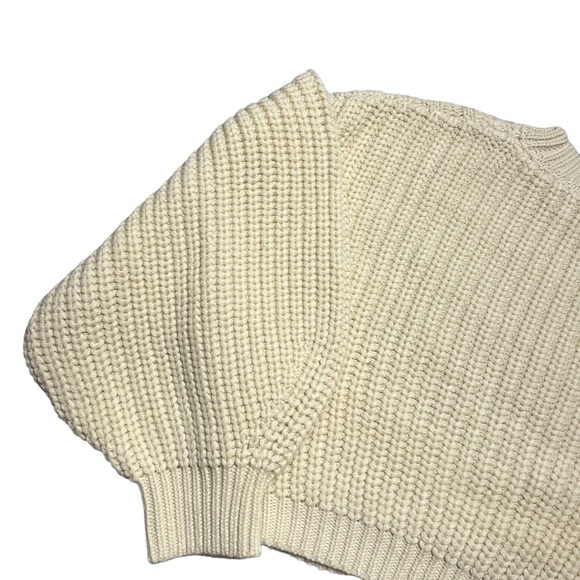 TopShop Pointelle Detail Balloon Sleeve Knit Sweater M (8-10) - Picture 10 of 11